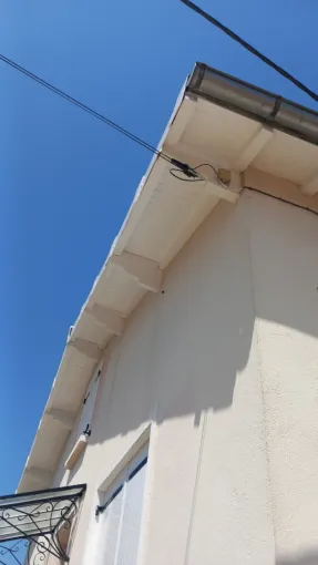 Rénovation des avant-toits en peinture