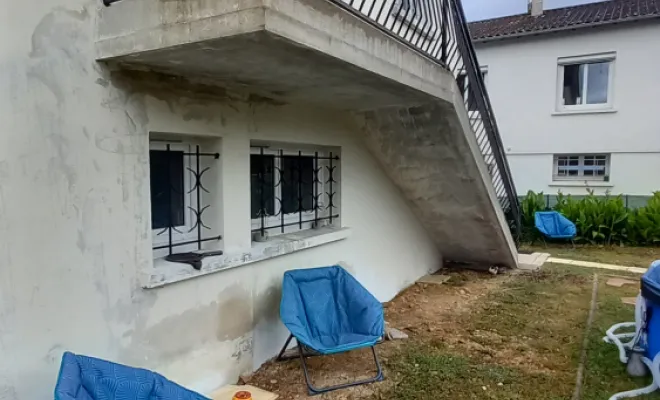 Rénovation de façade à Bergerac 