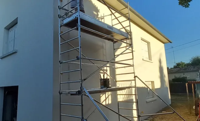 Rénovation de façade à Bergerac 